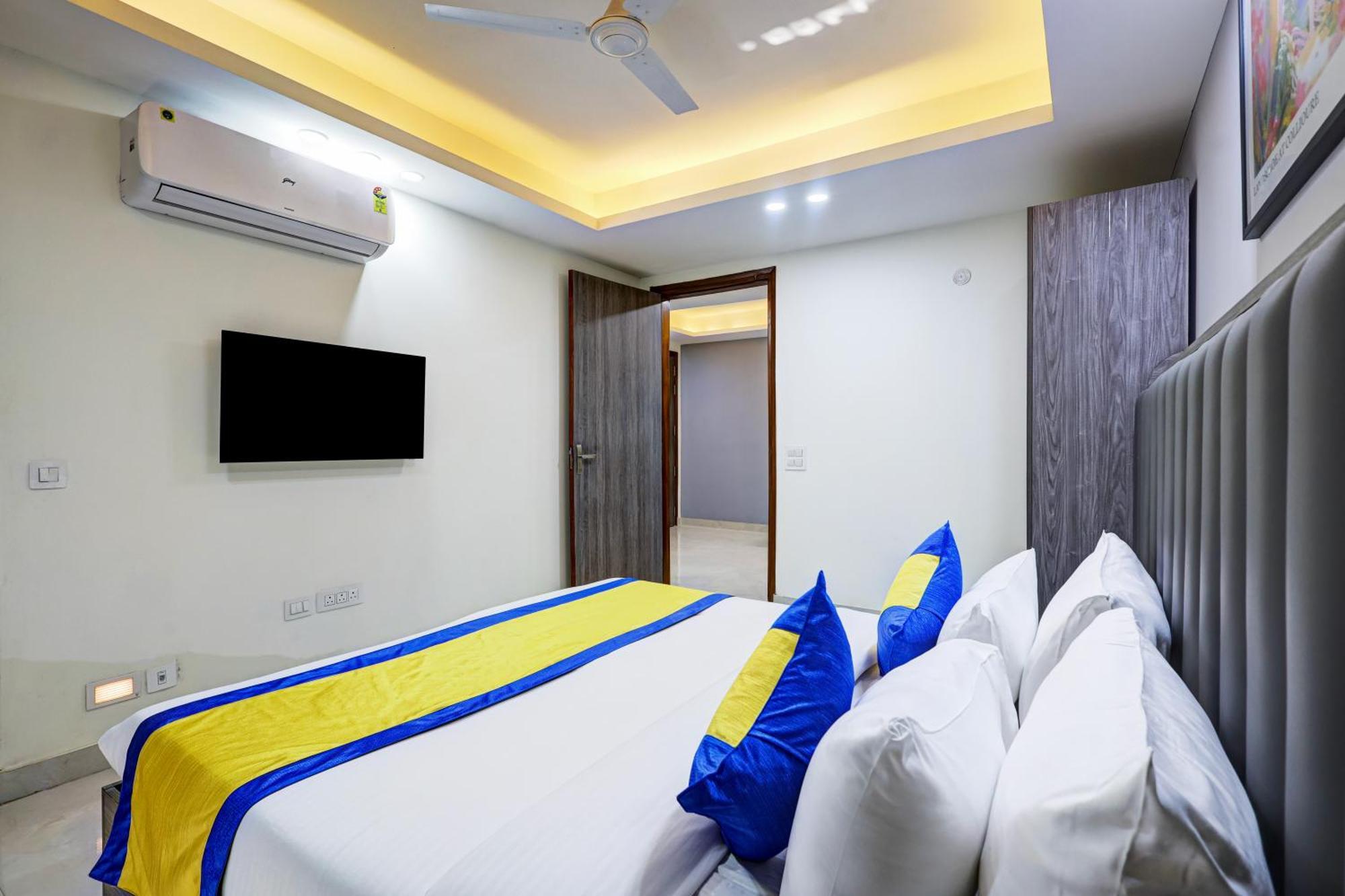 1Bhk Suites Opp Marriott - Huda City Centre Gurgaon Eksteriør bilde